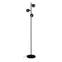 Artdelight Vloerlamp Bolero 3 lichts H 160 cm zwart