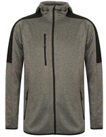 Finden+Hales FH622 Adults Active Softshell Jacket - Dark Grey Marl/Black - S - thumbnail