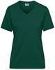 James & Nicholson JN1807 Ladies´ Bio Workwear T-Shirt - /Dark-Green - XS