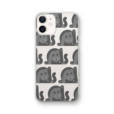 Cats: iPhone 12 Transparant Hoesje