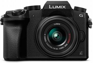 Panasonic Lumix DMC-G7 + 14-42mm II + 45-150mm MILC 16,00 MP Live MOS 4592 x 3448 Pixels Zwart