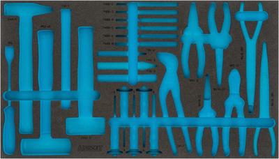 HAZET 2-componenten zachschuiminleg 163-479L · L x B: 691 mm x 392 mm