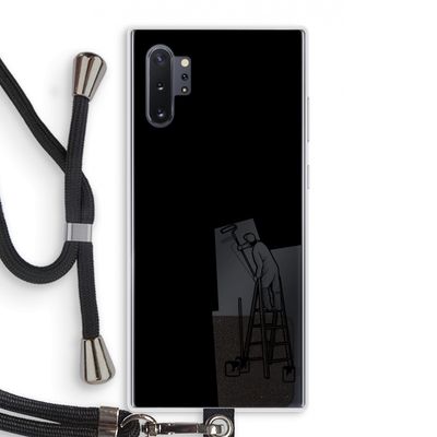 Musketon Painter: Samsung Galaxy Note 10 Plus Transparant Hoesje met koord