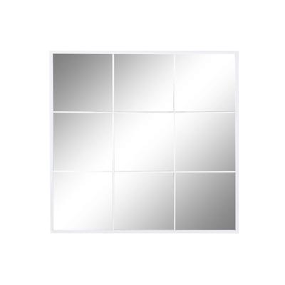 Wandspiegel DKD Home Decor Wit Venster 90 x 2 x 90 cm
