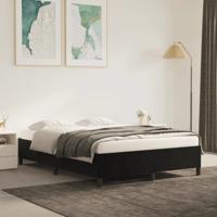 Bedframe zonder matras 140x200 cm fluweel zwart
