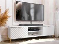 Tv-meubel LEMIRUS 2 deuren wit