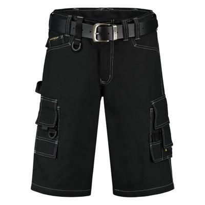 Tricorp worker canvas kort model - Workwear - 502006 - zwart - maat 46