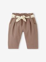 Broek baby meisjes elastische taille roest