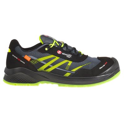 Sixton Peak Tempra 43461-02 S3 | Zwart/Geel | Maat 46 - 8053470570742