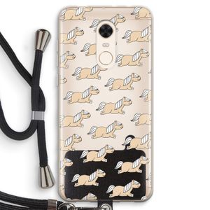 Ponys: Xiaomi Redmi 5 Transparant Hoesje met koord