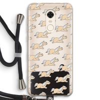 Ponys: Xiaomi Redmi 5 Transparant Hoesje met koord
