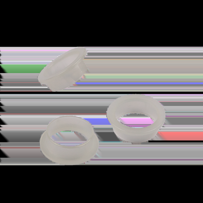 AMI Nylon Ring Transparant Wit Verpakt Per 10 Stuks In Zakje - 900006