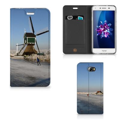 Huawei Y5 2 | Y6 Compact | Book Cover | Schaatsers