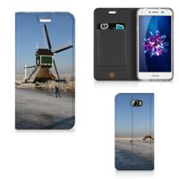 Huawei Y5 2 | Y6 Compact | Book Cover | Schaatsers
