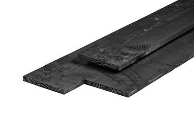 Plank douglas zwart geimpregneerd 2,2x20,0x500 cm Tuindeco - Tuindeco