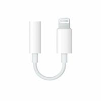 Audio Jack naar Lightning Kabel Apple Wit
