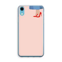 High heels: iPhone XR Transparant Hoesje