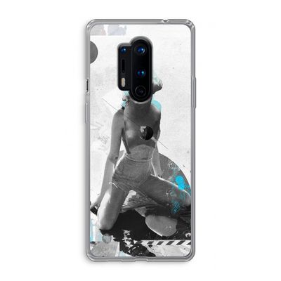 I will not feel a thing: OnePlus 8 Pro Transparant Hoesje