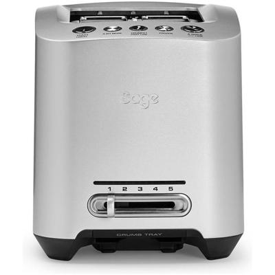 SageTHE SMART TOAST-2 Broodrooster Zilver