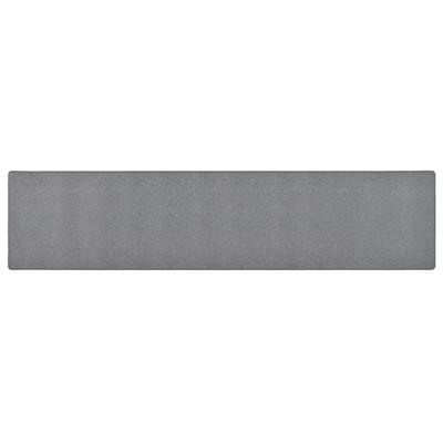 VidaXL Tapijtloper 50x250 cm donkergrijs
