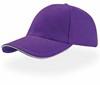 Atlantis AT610 Liberty Sandwich Cap - Purple/White - One Size