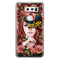 Lady Moth: LG V30 Transparant Hoesje