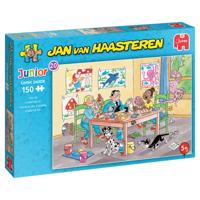 Jumbo Jan van Haasteren Junior puzzel Creatief met klei - 150 stukjes