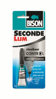 Bison Secondelijm Vloeibaar Control Blister | 3 g - 6311541