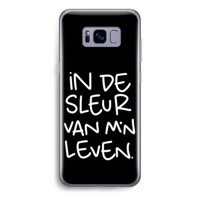 De Sleur: Samsung Galaxy S8 Plus Transparant Hoesje