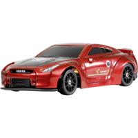 Amewi 1:43 RC auto Elektro Sportwagen Drift Sport GTR Rood Brushed 4WD RTR 2,4 GHz