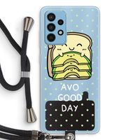 Avo Good Day: Samsung Galaxy A52 Transparant Hoesje met koord