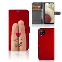 Samsung Galaxy A12 | Wallet Case | met Pasjes | Liefde - Origineel Romantisch Cadeau