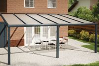 Fonteyn | Veranda Comfortline 606 x 400 cm RAL7016 Grijs - thumbnail