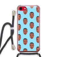 Kanye Call Me?: iPhone SE 2020 Transparant Hoesje met koord
