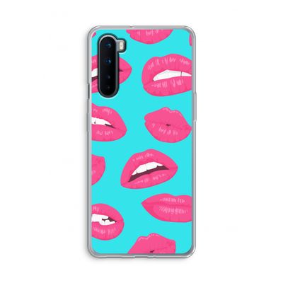 Bite my lip: OnePlus Nord Transparant Hoesje