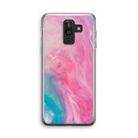 Roze explosie: Samsung Galaxy J8 (2018) Transparant Hoesje