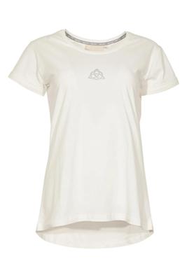 Maicazz Nonora - T-shirt Sp26.75.013 T-shirt Korte Mouw Offwhite - Silver