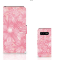 Samsung Galaxy S10 Plus Hoesje Spring Flowers - thumbnail