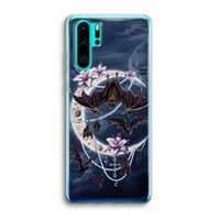 Vleermuizen Maan: Huawei P30 Pro Transparant Hoesje
