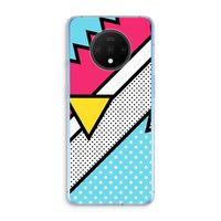 Pop Art #3: OnePlus 7T Transparant Hoesje