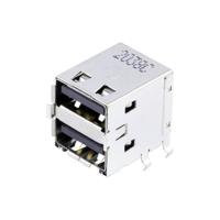 Molex 672983091 USB A R/A RCPT 2 POR 672983091 Molex 1 stuk(s) - thumbnail