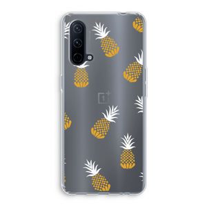 Ananasjes: OnePlus Nord CE 5G Transparant Hoesje