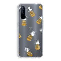 Ananasjes: OnePlus Nord CE 5G Transparant Hoesje