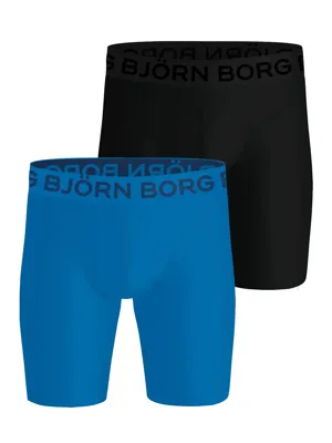 Bjorn Borg 2-Pack heren boxershort - microfiber Lightweight- Long leg