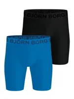 Bjorn Borg 2-Pack heren boxershort - microfiber Lightweight- Long leg