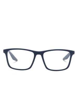 Prada Eyewear lunettes de vue Linea Rossa à monture rectangulaire - Bleu