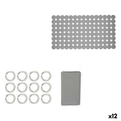 Badset Berilo Grijs PVC Polyethyleen EVA 28 x 42 x 6 cm (12 Stuks)