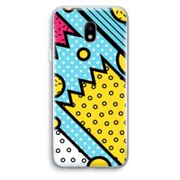 Pop Art #1: Samsung Galaxy J3 (2017) Transparant Hoesje