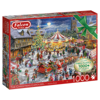The Christmas Carousel Puzzel 2x 1000 Stukjes