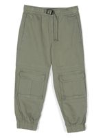 Stella McCartney Kids pantalon cargo à taille ceinturée - Vert - thumbnail